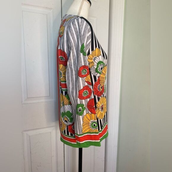 1970s Miss Holly Flower Power Daisy Top - Picture 4 of 11